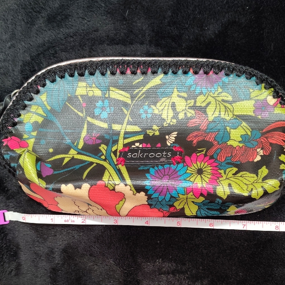 Sakroots Black Cosmetic Bags with Urban Graffiti Style